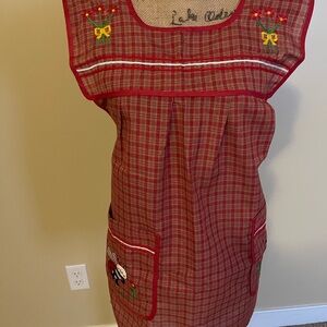 Mexican apron button up. Mandil Mexicano talla Mediana con botones.